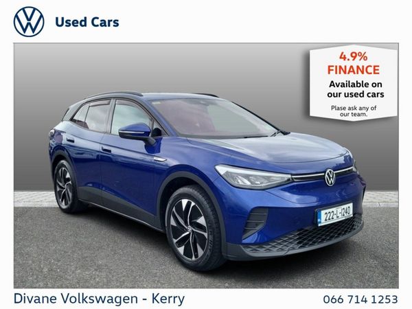 Volkswagen ID.4 SUV, Electric, 2022, Blue