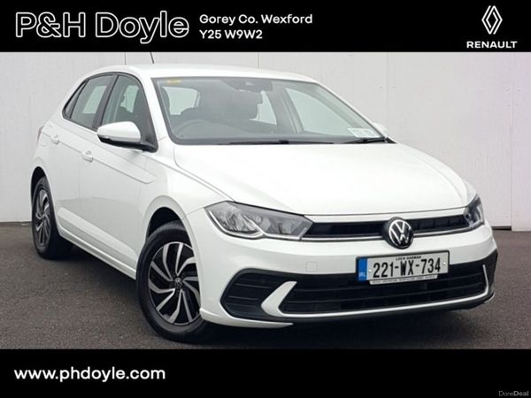 Volkswagen Polo Hatchback, Petrol, 2022, White