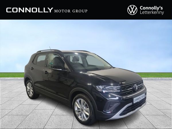 Volkswagen T-Cross SUV, Petrol, 2026, Black