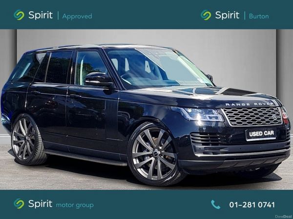 Land Rover Range Rover SUV, Petrol Hybrid, 2022, Black