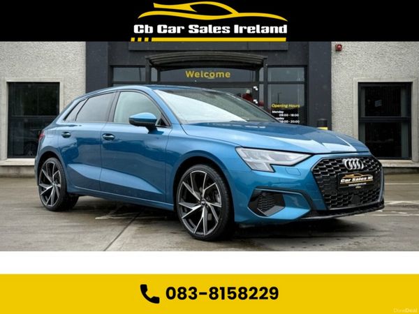 Audi A3 Hatchback, Petrol Hybrid, 2022, Blue