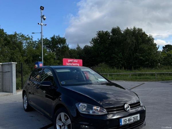 Volkswagen Golf Hatchback, Diesel, 2015, Black