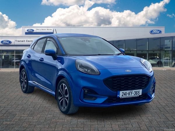 Ford Puma MPV, Petrol Hybrid, 2024, Blue
