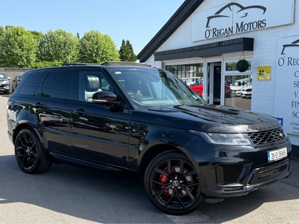 Land Rover Range Rover Sport Estate, Petrol Plug-in Hybrid, 2021, Black