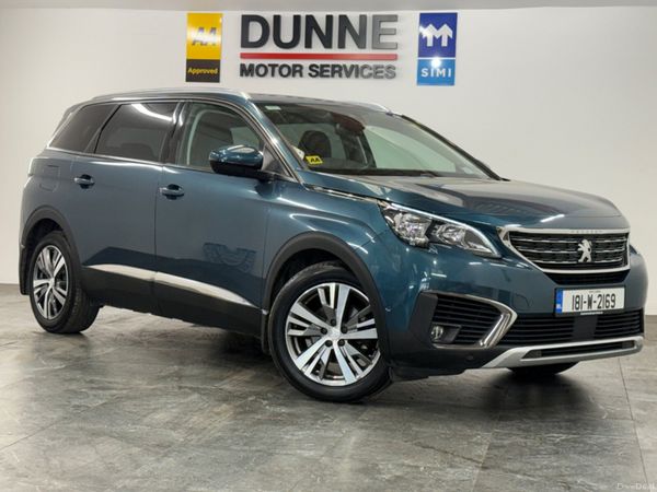 Peugeot 5008 MPV, Diesel, 2018, Green