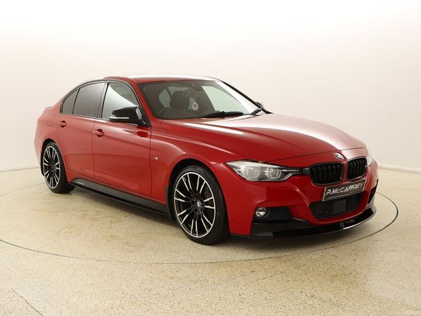 BMW 3-Series Saloon, Diesel, 2017, Red