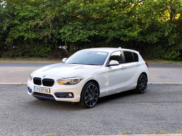 BMW 1-Series Hatchback, Diesel, 2017, White
