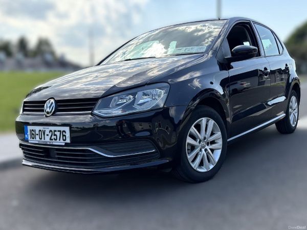 Volkswagen Polo Hatchback, Petrol, 2016, Black