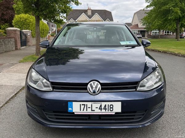 Volkswagen Golf Hatchback, Diesel, 2017, Blue