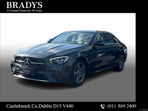 Mercedes-Benz E-Class Saloon, Petrol Hybrid, 2020, Grey