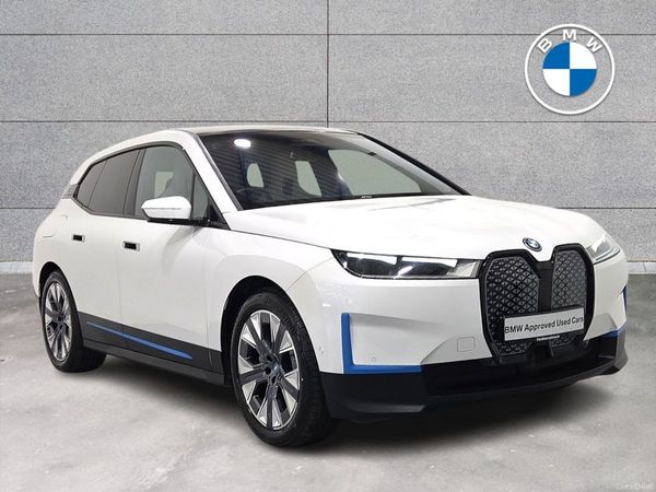 BMW iX SUV, Electric, 2022, White