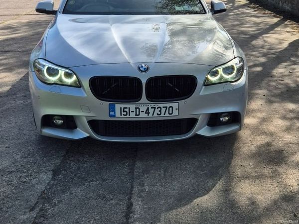 BMW 5-Series Saloon, Diesel, 2015, Silver