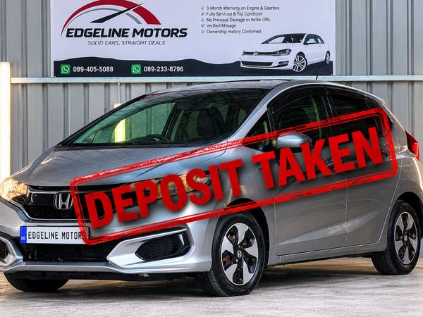 Honda Fit Hatchback, Petrol Hybrid, 2018, Silver