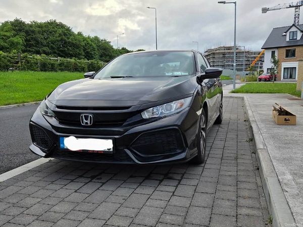 Honda Civic Hatchback, Petrol, 2017, Black