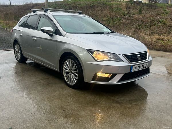 SEAT Leon Estate, Diesel, 2017, Silver
