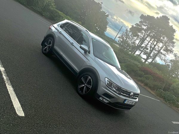 Volkswagen Tiguan SUV, Diesel, 2017, Silver