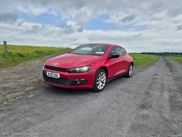 Volkswagen Scirocco Hatchback, Diesel, 2010, Red