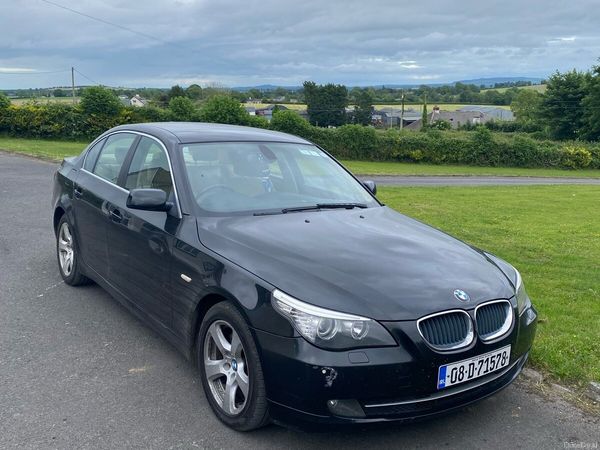 BMW 5-Series Saloon, Diesel, 2008, Black