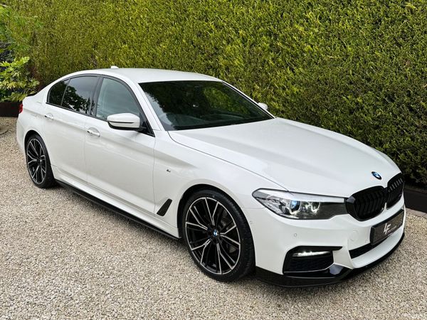 BMW 5-Series Saloon, Diesel, 2018, White
