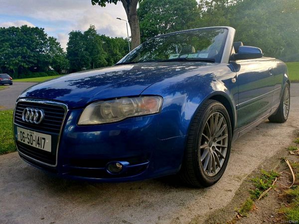 Audi A4 Convertible, Petrol, 2006, Blue