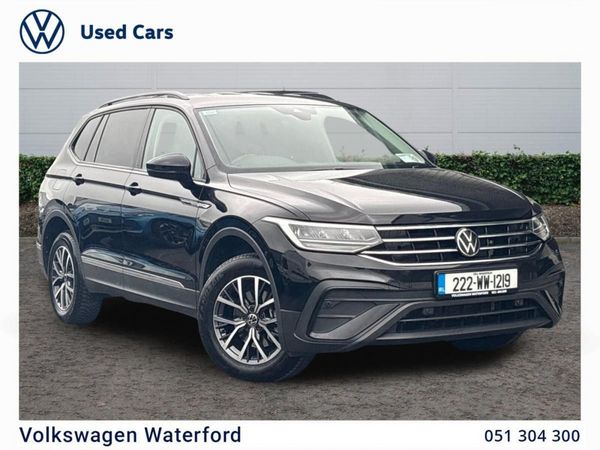 Volkswagen Tiguan Allspace SUV, Diesel, 2022, Black