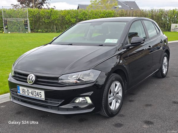 Volkswagen Polo Hatchback, Petrol, 2018, Black