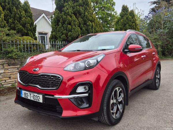 Kia Sportage SUV, Diesel, 2019, Red