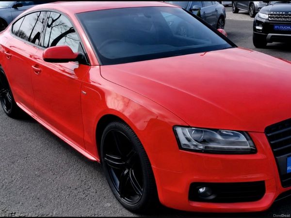 Audi A5 Hatchback, Diesel, 2012, Red