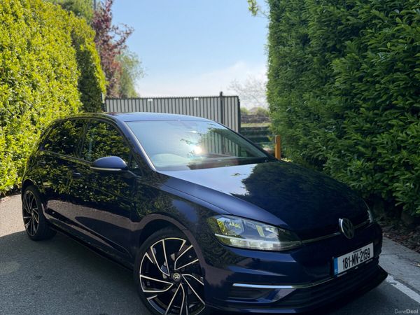 Volkswagen Golf Hatchback, Diesel, 2018, Blue