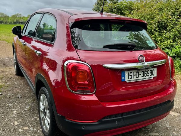 Fiat 500X SUV, Petrol, 2015, Red