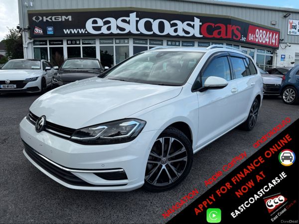 Volkswagen Golf Estate, Diesel, 2019, White