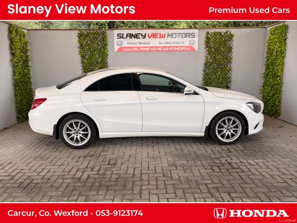 Mercedes-Benz CLA Saloon, Petrol, 2019, White