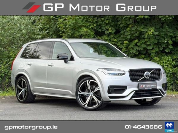 Volvo XC90 Estate, Petrol Plug-in Hybrid, 2021, Silver