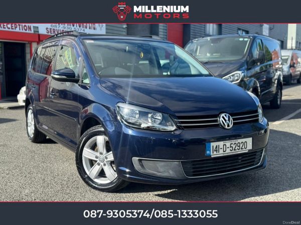 Volkswagen Touran MPV, Petrol, 2014, Blue