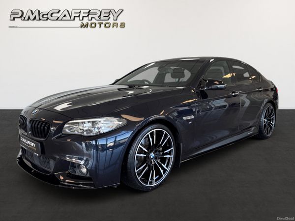BMW 5-Series Saloon, Diesel, 2015, Black