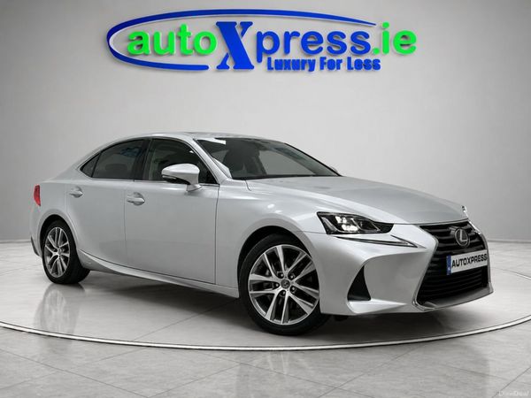 Lexus IS Saloon, Petrol Hybrid, 2019, Silver