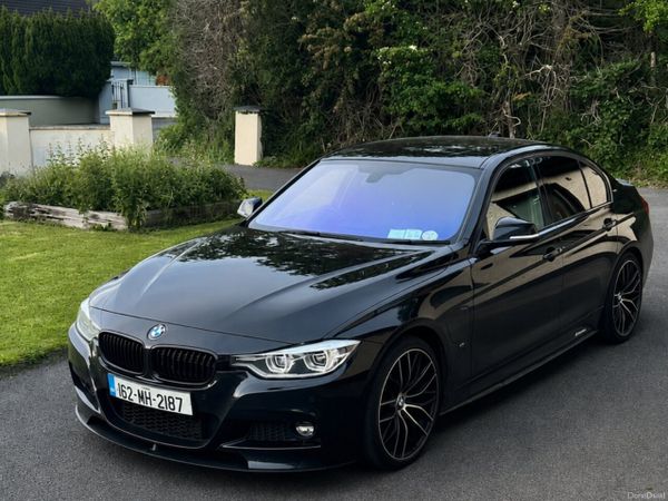 BMW 3-Series Saloon, Petrol Plug-in Hybrid, 2016, Black