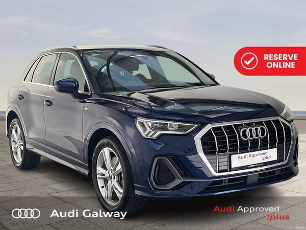 Audi Q3 SUV, Petrol Plug-in Hybrid, 2024, Blue