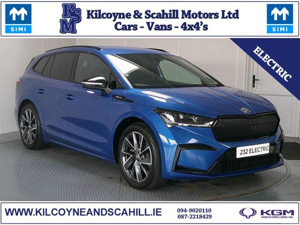 Skoda Enyaq Coupe SUV, Electric, 2023, Blue