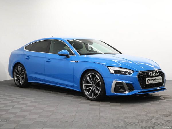 Audi A5 Coupe, Diesel, 2021, Blue