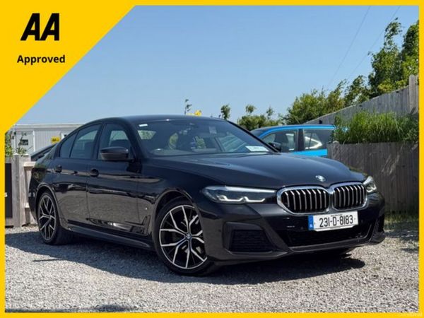 BMW 5-Series Saloon, Diesel, 2023, Black