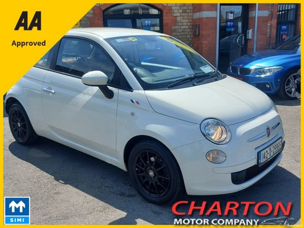 Fiat 500 Hatchback, Petrol, 2014, White