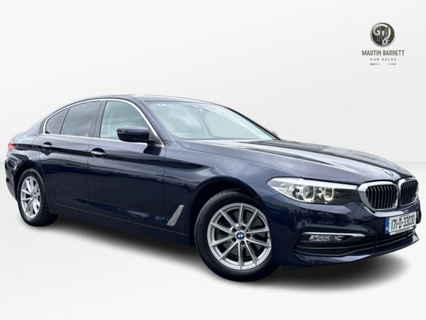 BMW 5-Series Saloon, Diesel, 2017, Blue