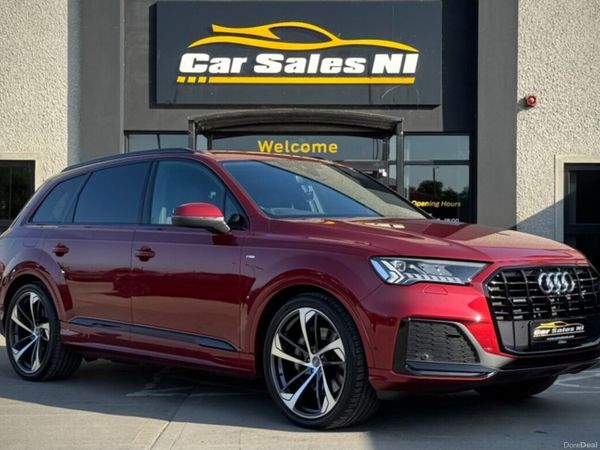 Audi Q7 SUV, Diesel Hybrid, 2024, Red