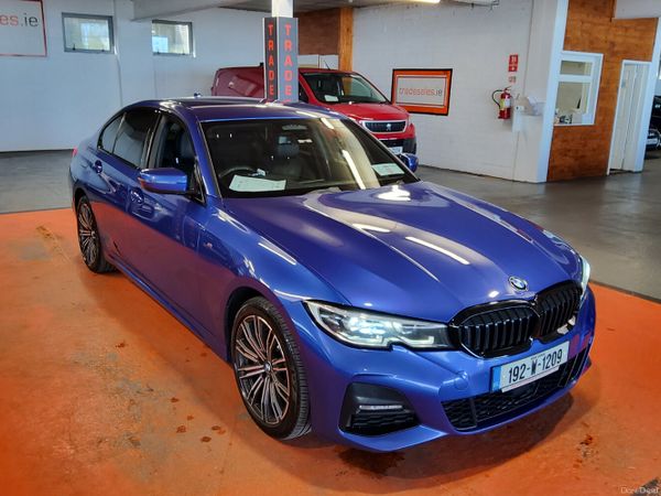 BMW 3-Series Saloon, Petrol Plug-in Hybrid, 2019, Blue