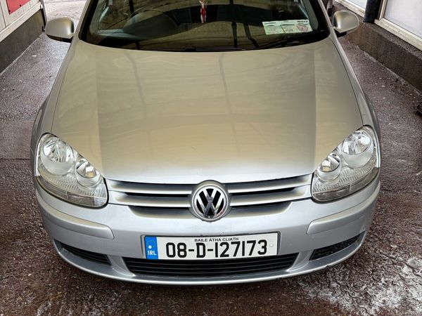 Volkswagen Golf Hatchback, Petrol, 2008, Silver