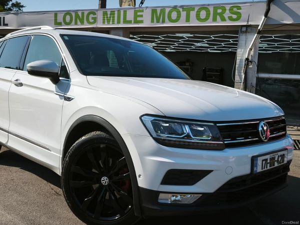 Volkswagen Tiguan SUV, Diesel, 2017, White
