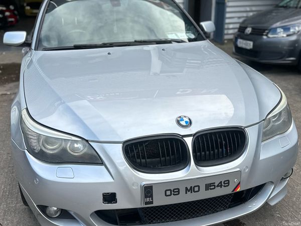 BMW 5-Series Saloon, Diesel, 2009, Silver