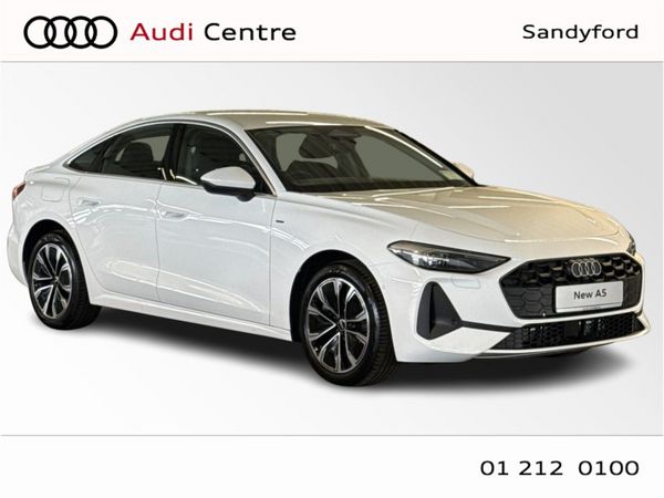 Audi A5 Saloon, Petrol Plug-in Hybrid, 2026, White