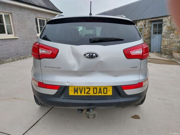 Kia Sportage SUV, Diesel, 2012, Silver